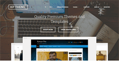 Desktop Screenshot of kpthemes.com