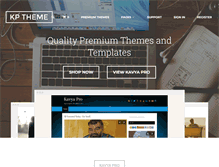 Tablet Screenshot of kpthemes.com